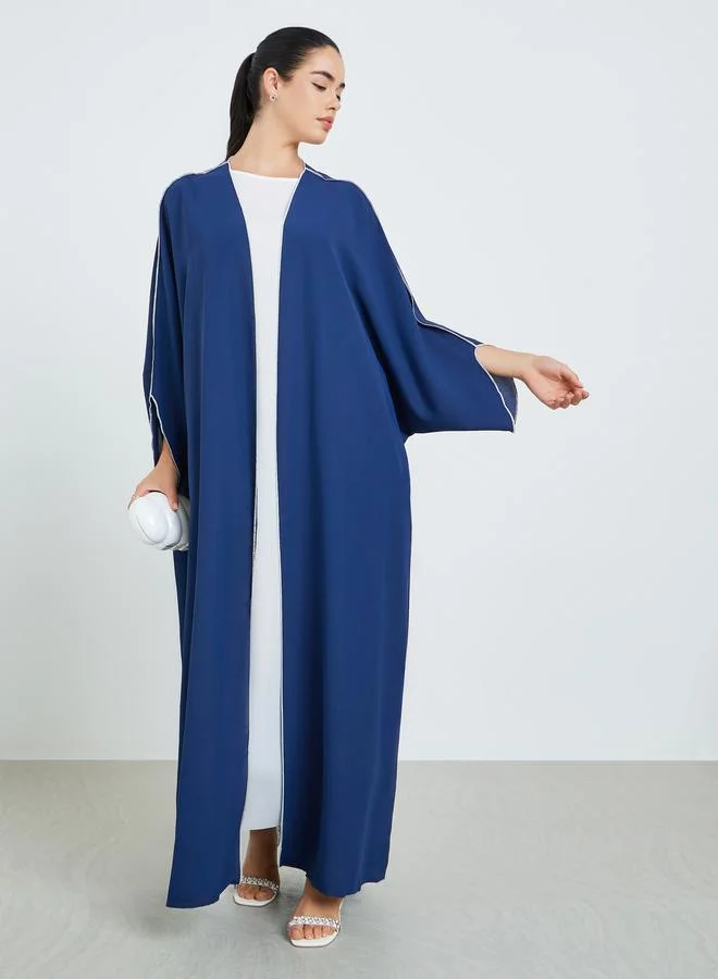 ستايلي عباية نسائية بفتحة أمامية